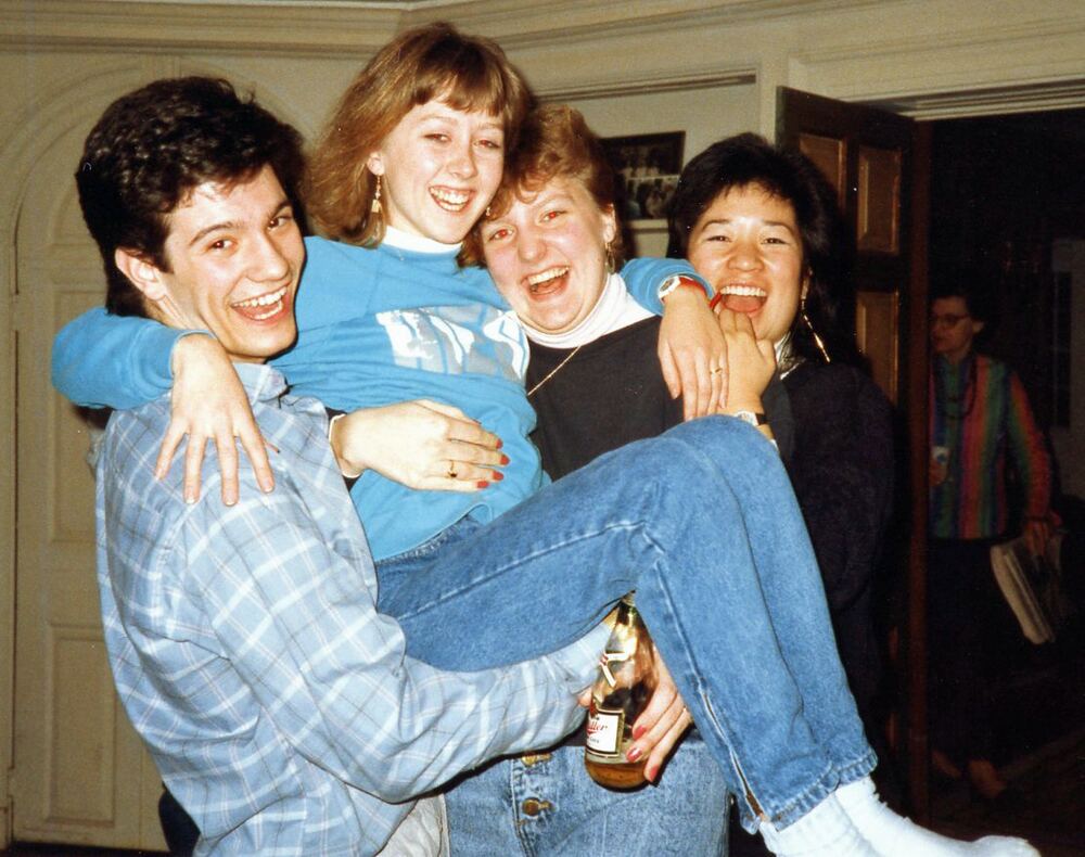 International Congress team prep in Oyster Bay, New York, 1988