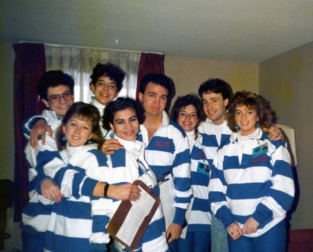 The AIESEC US International Congress team, 1988